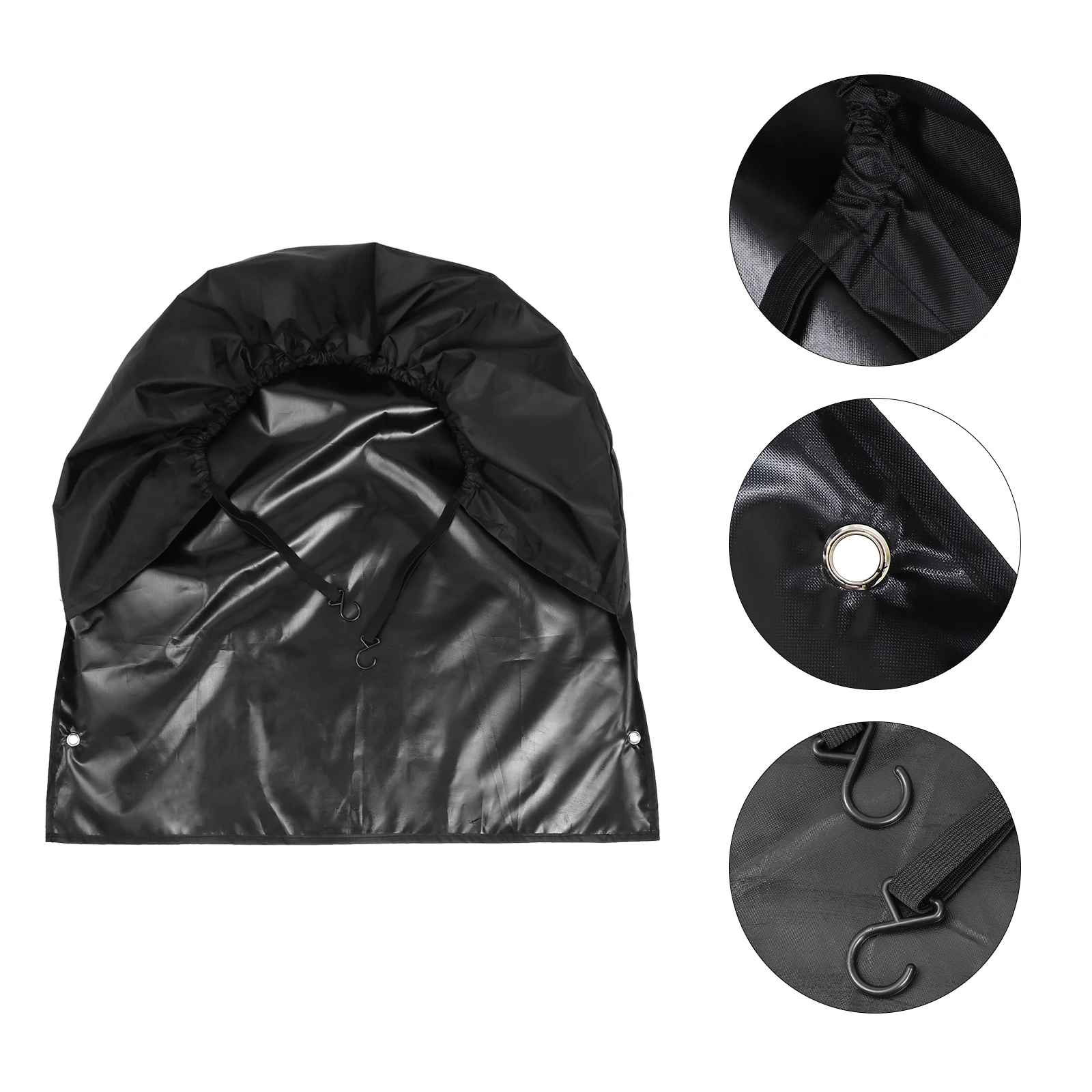 

Waterproof Car Tire Cover Heavy Duty Pvc Foldable Light Weight Dirt Resistant Tire Protector For Sun Rain Protection Car Wheel