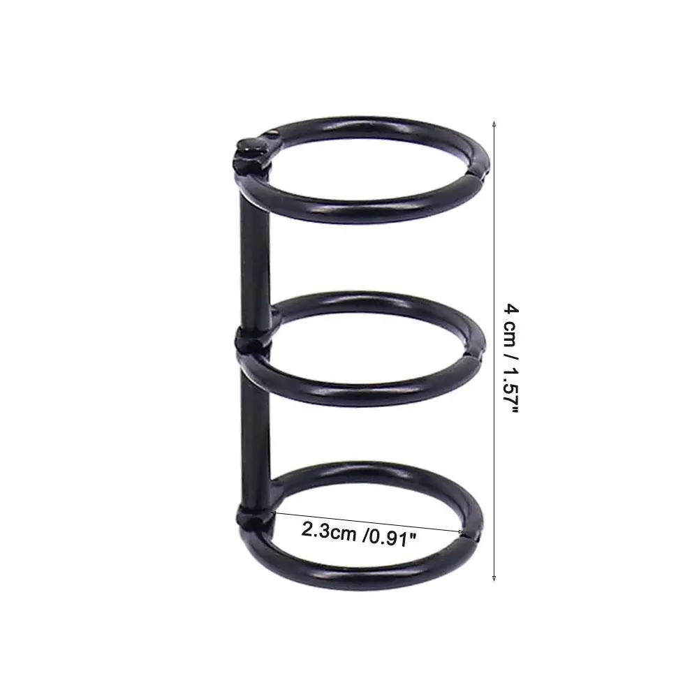 3-Ring Metal Loose Leaf Binder Rings Set