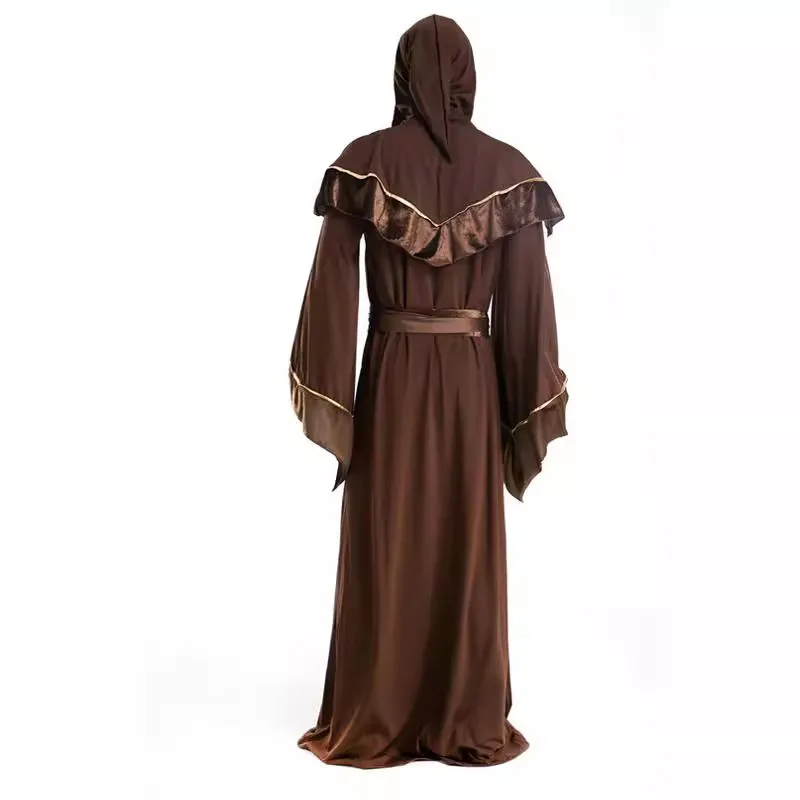 Halloween Herren Erwachsene Cosplay Zauberer Robe Tod Gott Umhang Performance Kleidung M Hexe Hexe Performance Kostüm
