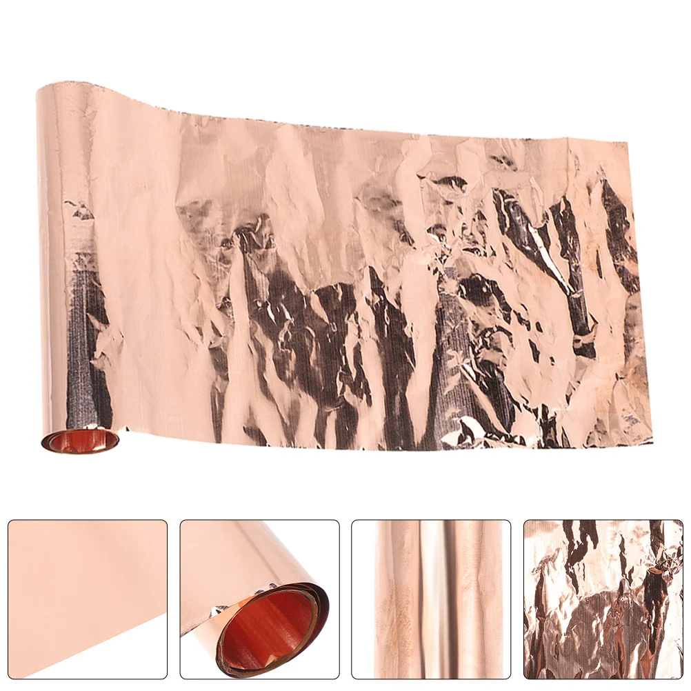 

6 Rolls Copper Sheets Craft Copper Foil Plate for DIY Projects Electrical Repairs Jewelry Metal Sheets Metal Plates for Jewelry
