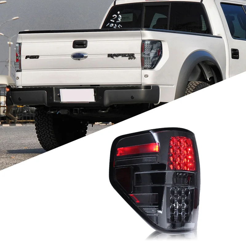 

LED TailLight Assembly For FORD Raptor 08-15 Year Back Rear Lamp SN