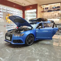 1/18 AUDIRS RS6 RS 6 Avant C7 WELL Diecast Model Toy Cars Boys Girls Gifts