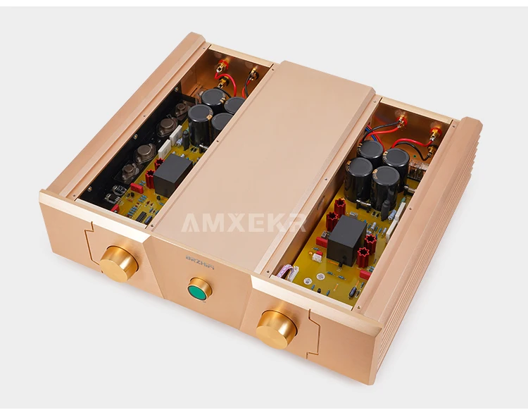 Усилитель мощности AMXEKR Direct FM акустика FM300A Gold Edition HiFi 80 Вт * 2 8 Ом 150 Вт * 2 4 Ом