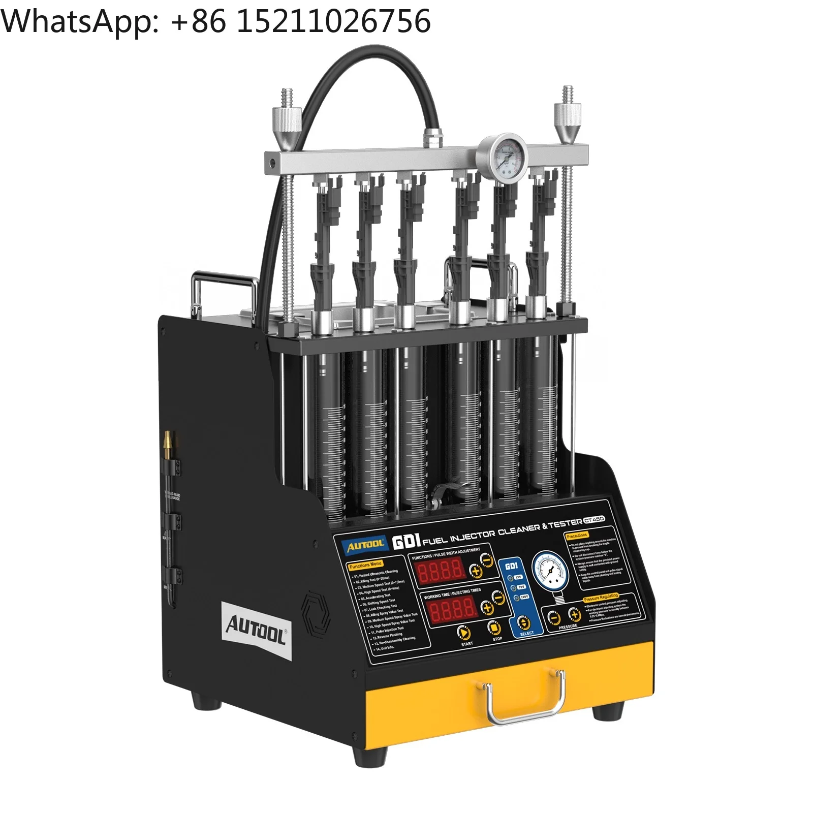 Autool CT450 Nozzle Gdi Car Cleaning Washing Machine Autotool Injector Tester