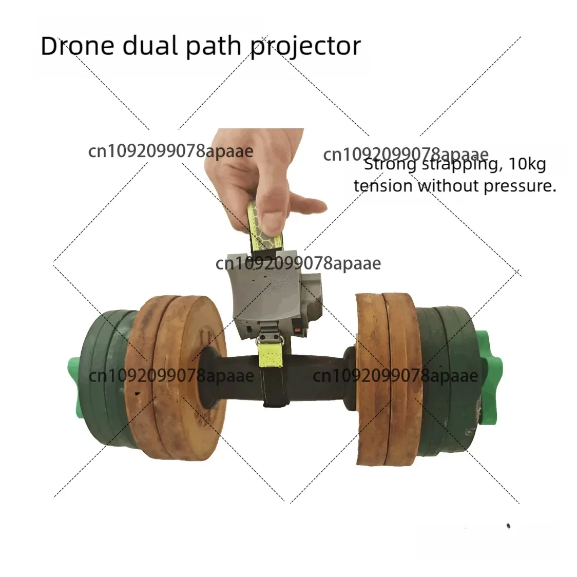 Drone Thrower Double shot Optical Trigger DJI Mavic Mavic2/3 adapt FPV