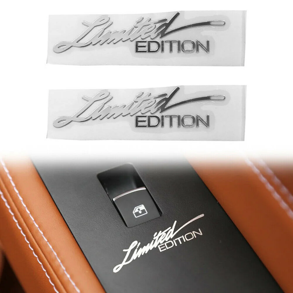 2pcs Limited Edition Metal Sticker For Hyundai Avante Porter Grandeur Sonata Santafe i30 HB20 Solaris ix35