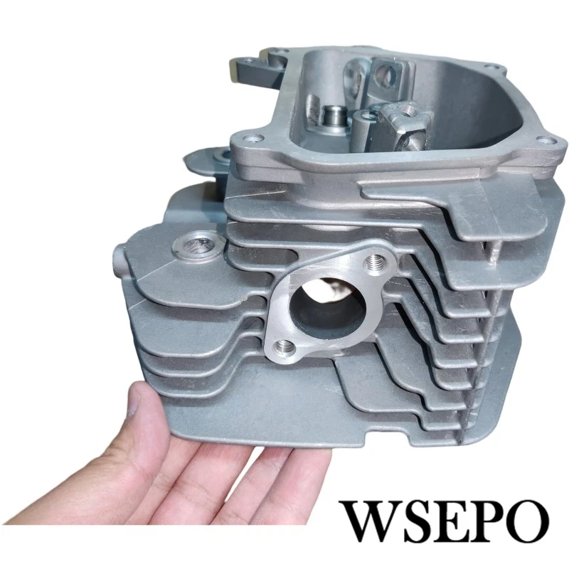 OEM Quality! Hemi Type Cylinder Head  Fits WSE-192FV 460CC 4-Stroke Small Gasoline Engine  8KW Gnerator Parts