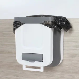 Folding Wall Moulted Hanging Trash Bin, Counter Can Waste, Camping Cabinet, Portable, Caravan, Motorhome, Car 10 Main Sales Motorhome Kitchen - №8