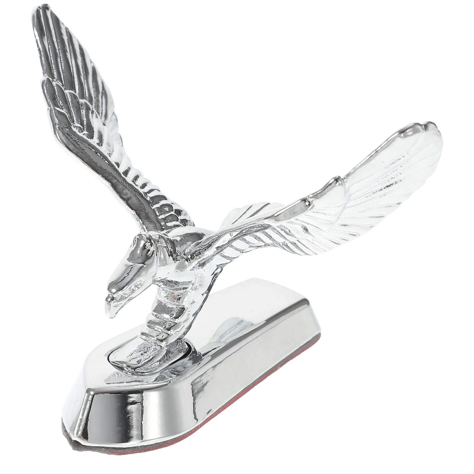 

Front Mudguard Decor Zinc Alloy Design Easy Install Universal Motorcycle Badge Car Metal Statue Modification