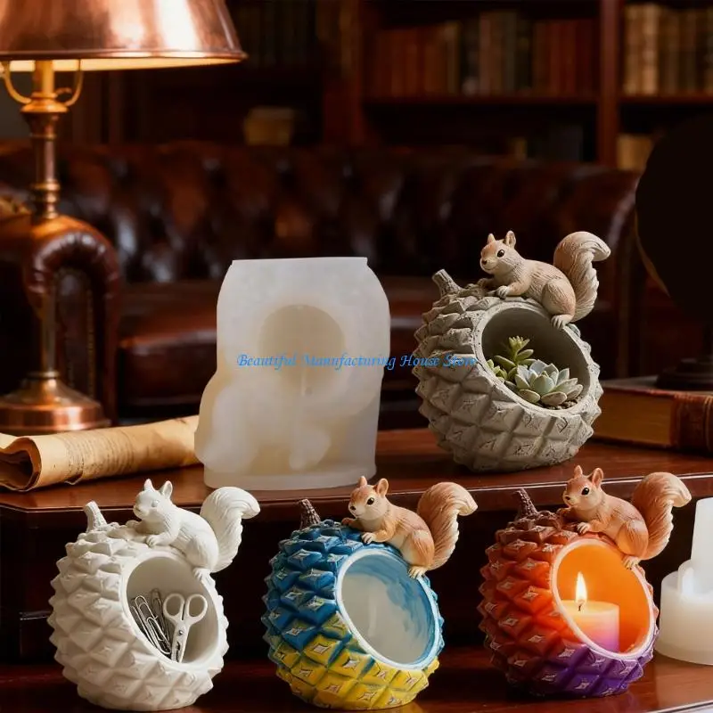 

E56A Versatile Pinecone Silicone Casting Mold For Handmade Jewelry Organizers Decors