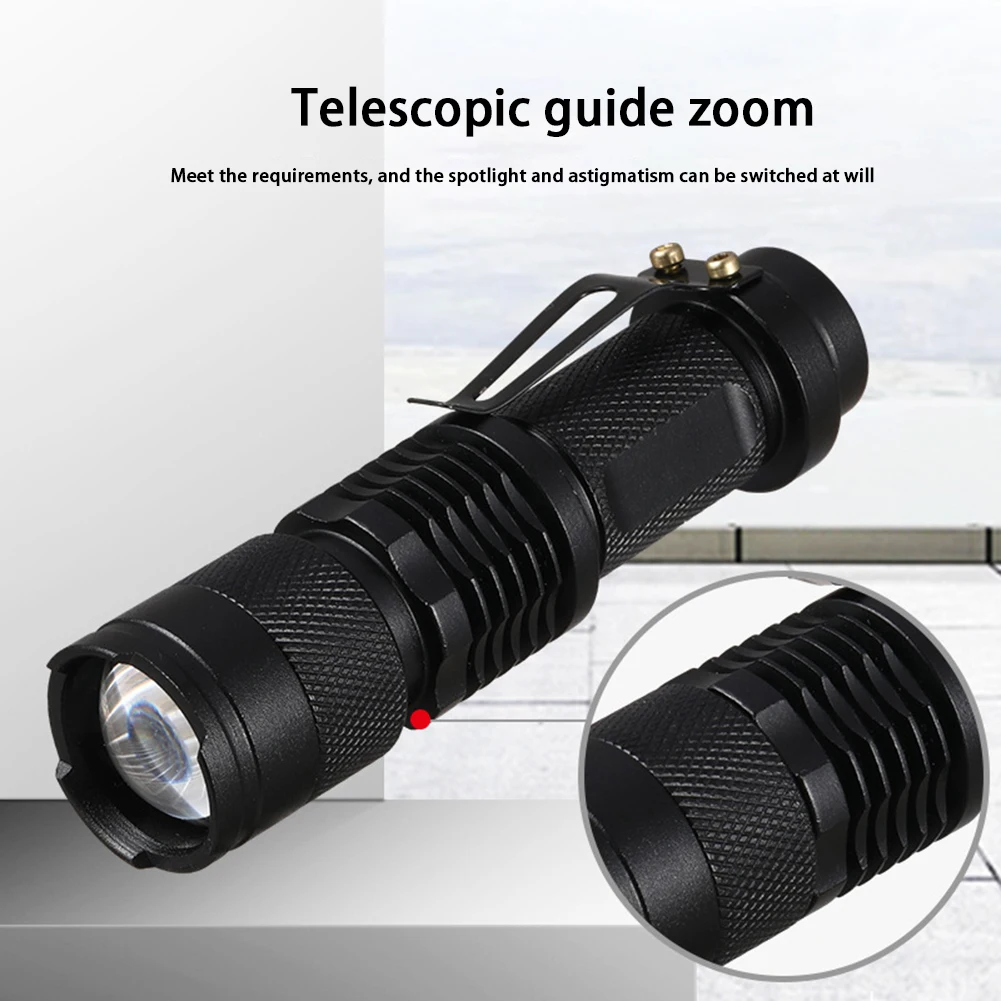 UV Flashlight Ultraviolet Torch with Zoom Focus Function High Lumens Flashlight Banknote Pet Urine Stains Detector LED Torch