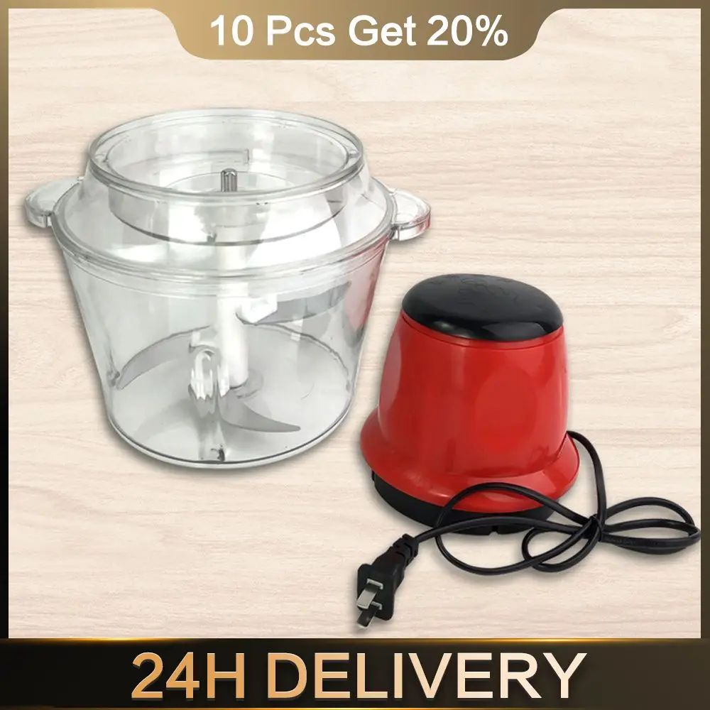 Electric Meat Grinder Household Food Grade Pc Meat Slicer Machine Mixer Manual Food Processors Crusher Garlic Vegetable Powerful