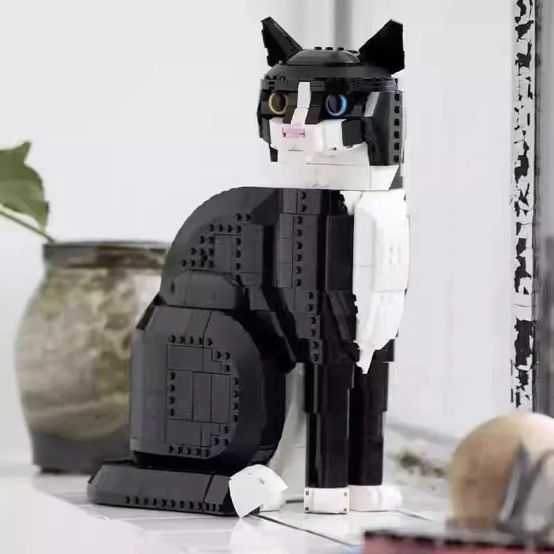 MOC 43269 漫画101匹のダルメシアン子犬21349タキシード猫モデルビルディングブロックDIYクリエイティブ子供向けクリスマス誕生日プレゼント