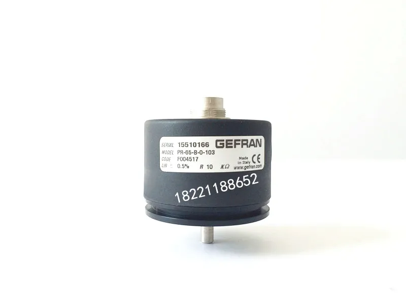 Italy GEFRAN Angular Displacement Sensor PR65-B-0-103 Ten Compensations For One Fake Invoice