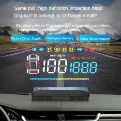 Real-time Data Synchronization of Model3&Y Head-up Display Vehicle-mounted Hud Projection Speed Display Tesla  Accessories