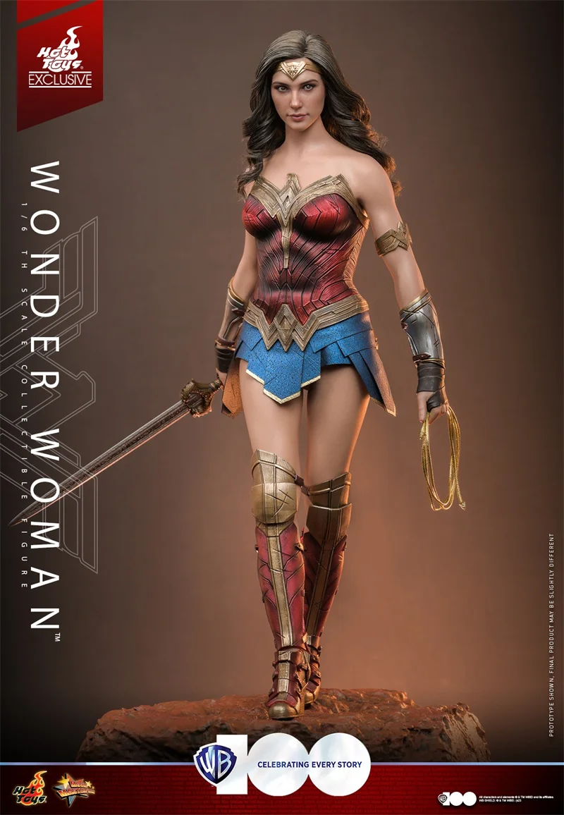 Spot Hottoys Ht 1/6 Mms698 Wonder Woman Warner 100 Limited Edition 300 Birthday Gift