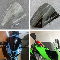 Windshield Double Bubble Windscreen Screen For 2009 2010 -2017 2018 2019 2020 2021 2022 2023 Kawasaki Ninja 636 ZX-6R ZX636 ZX6R