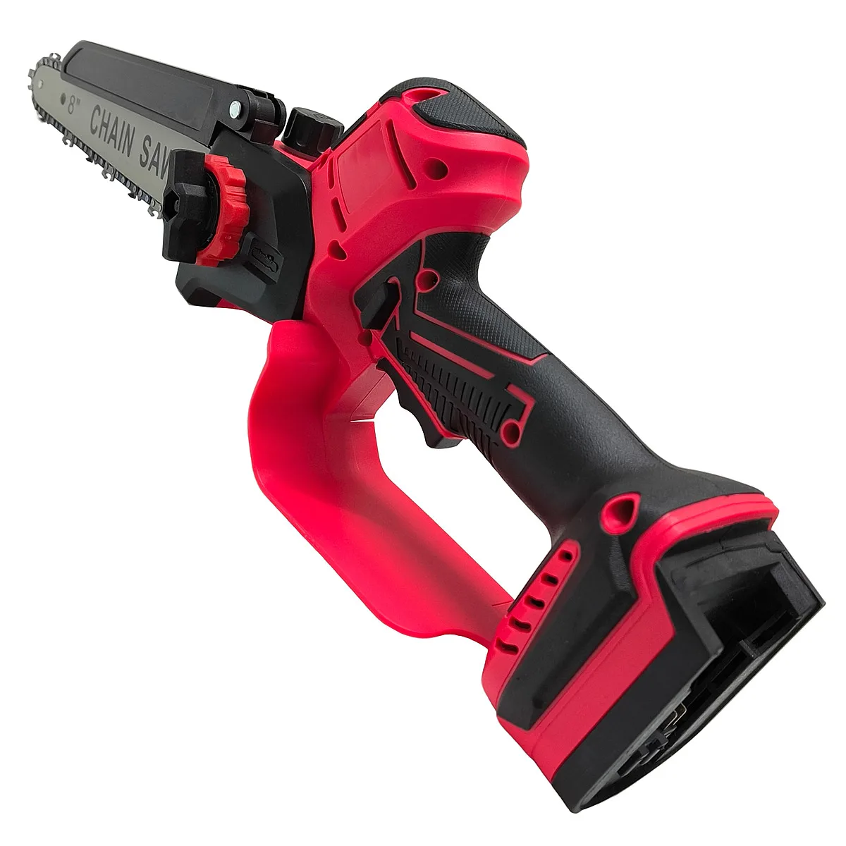 3000W 8 Inch Electric Chainsaw With Oil Tank Safety Hand Guard Woodworking Garden Chain Saw Power Tool For Milwaukee 18V Battery