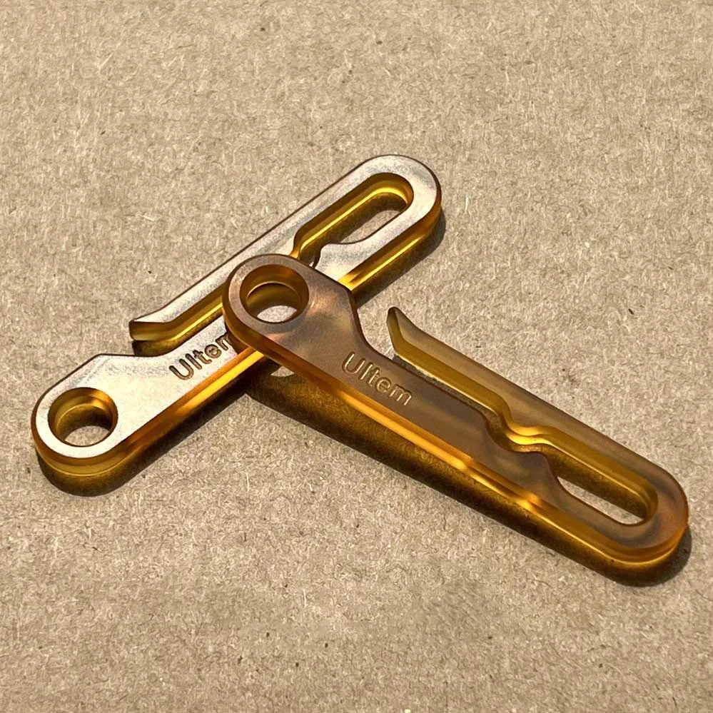 

1 Piece Ultem PEI Keychain EDC Keychain