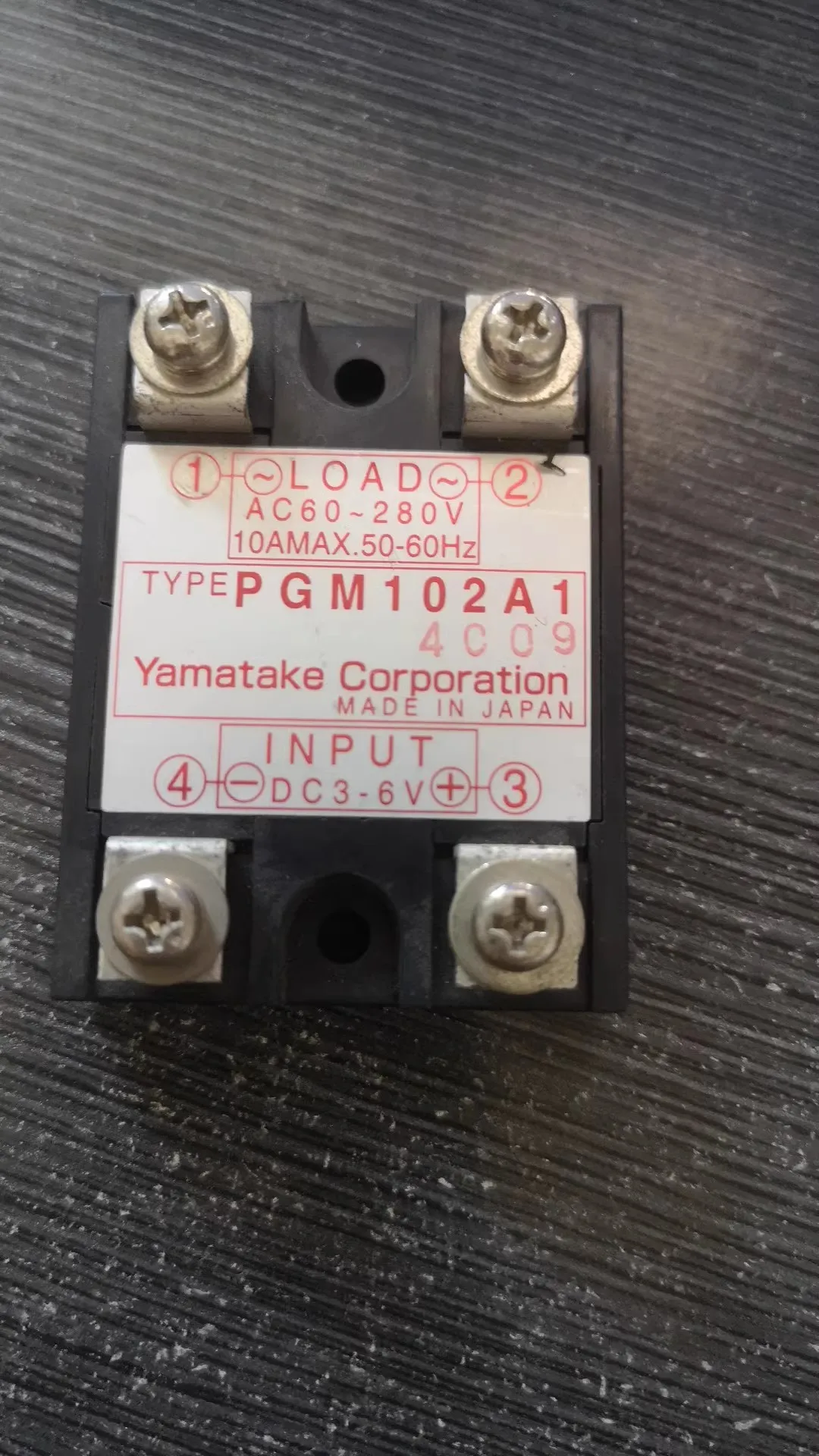 

PGM102A1 3-6VDC Solid state relay