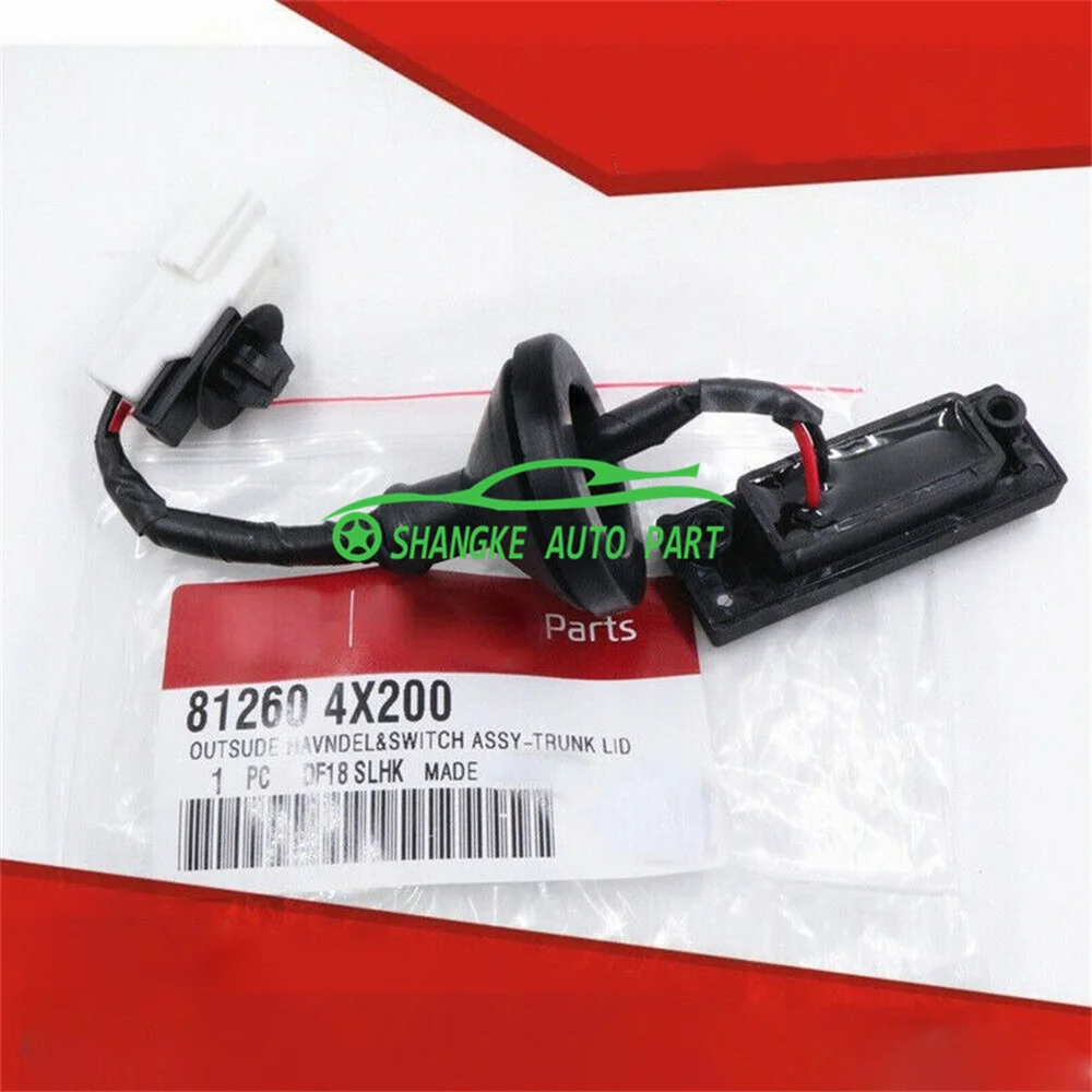 

Rear Release Switch OEM 81260-1W220 81260-4X200 812601W220 81260 1W220 81260 4X200 812604X200 FOR KKIA RIO 2011-2016 1.6L