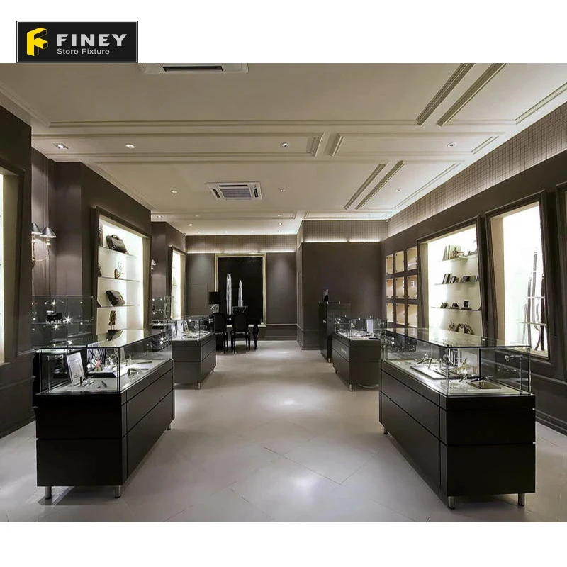 

Customize.Customized High End Jewelry Shop Interior Decoration Design Factory Price Shop Display Furniture