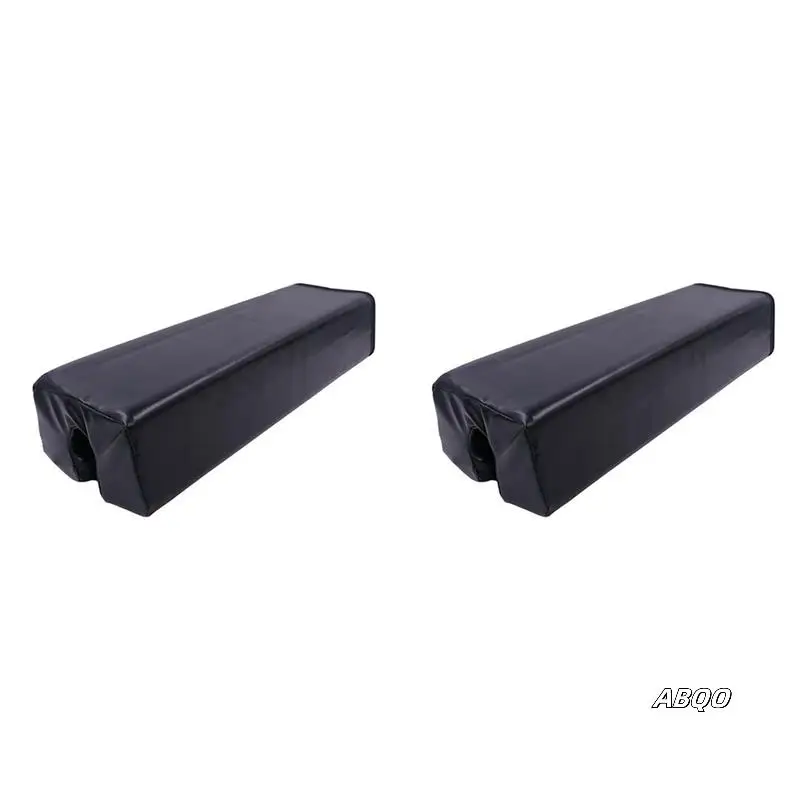 

2X Hip Thrust Barbell Squat Pad Gym Weightlifting Training Neck Cover Shoulder Support Push Bar Barbell Foam Pad,Black