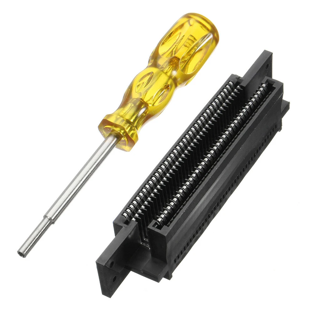 

72 Pin Connector NES Game Machine Repair Part Console Slot Tool Durable Wear Resistant Fix Scrambled Screen Original System