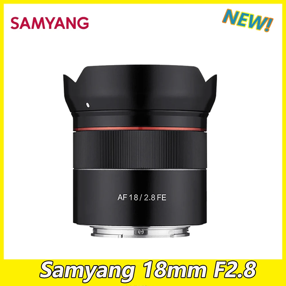 

Samyang 18mm F2.8 Wide Angle Auto Focus Lens Full Frame For Sony FE Mount Micro-single Camera A7R4 A7M3 A7S3 A7Riii A7 A7R A6600