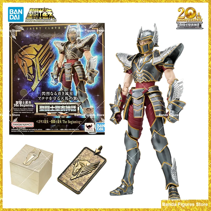 Original BANDAI Saint Cloth Myth EX PEGASUS SEIYA Knights Of The Zodiac In Stock Anime Action Collection Figures Model Toys