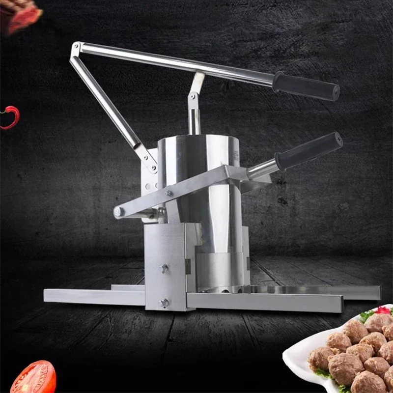 Manual Meatball Machine Vegetable Ball   Processing Kitchen Machine Stainless Steel Meatball