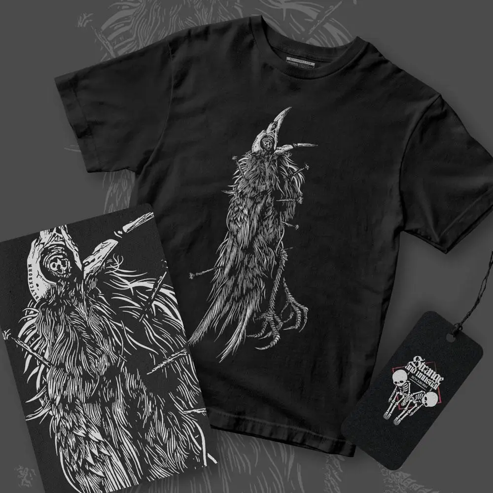 Voodoo Bird Unisex Casual Pure Cotton T-Shirt