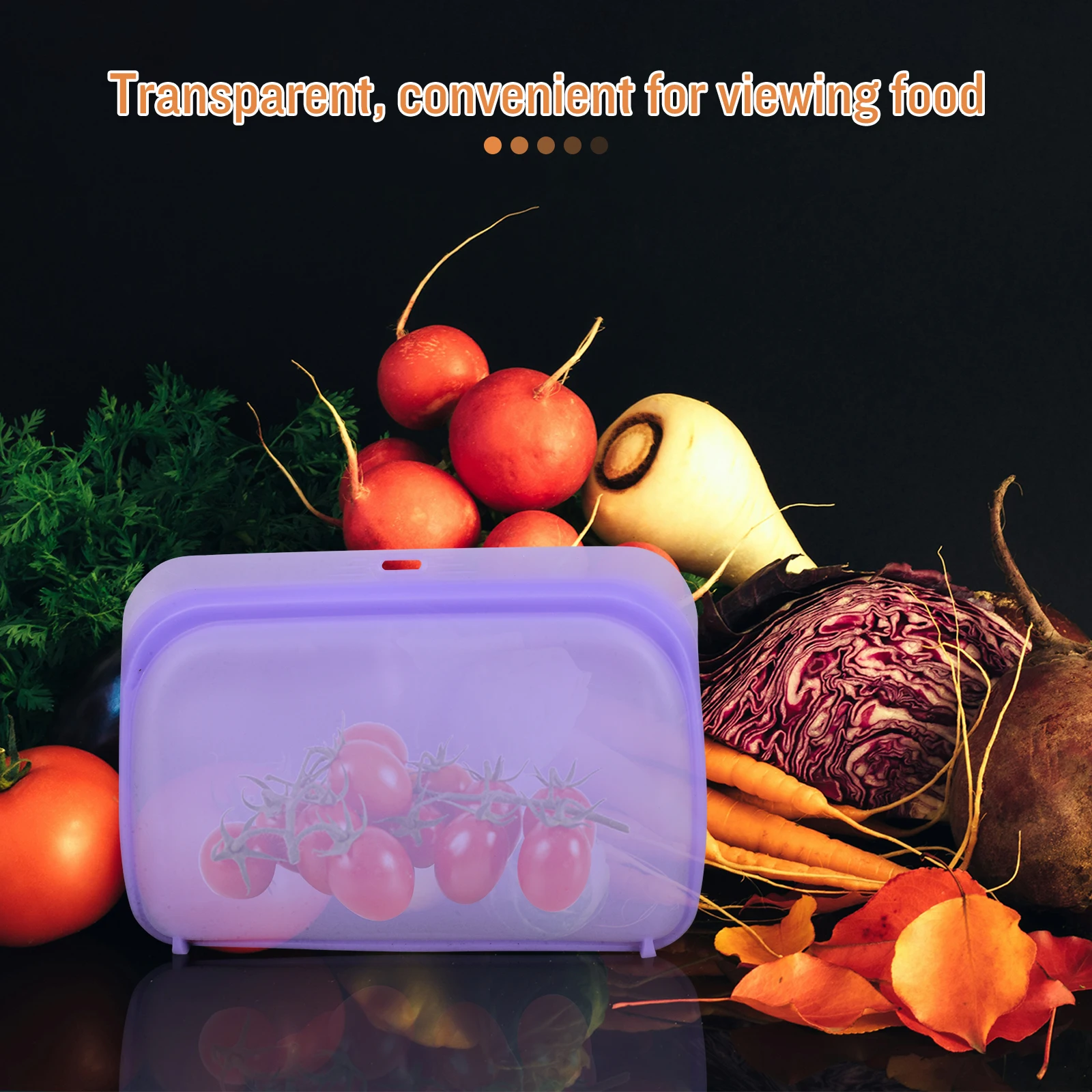 

580Ml Silicone Food Storage Bags Reusable Clear Heavy Duty Freezer Safe Dishwasher Safe Bpa Free For Snack Lunch Travel