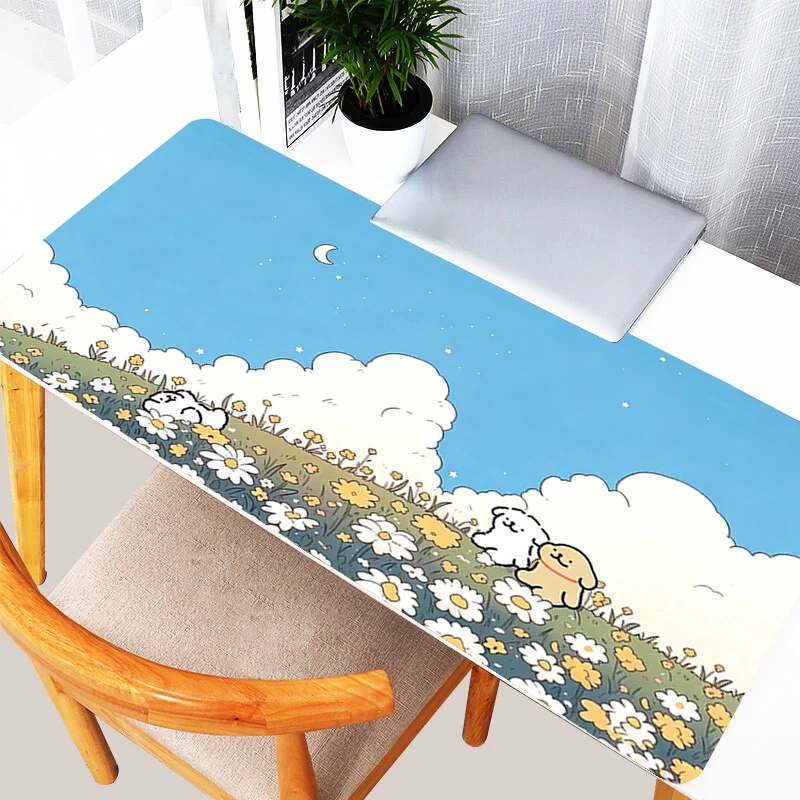 High-Quality Mouse Pad Gamer Extended Desk Mat Notbook Keyboard Pad kawaii Gaming Accessories Cute