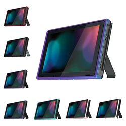 eXtremeRate DIY Housing Shell Replacement Faceplate Front Frame W/Volume Power Buttons for NS Switch Console - Single Series