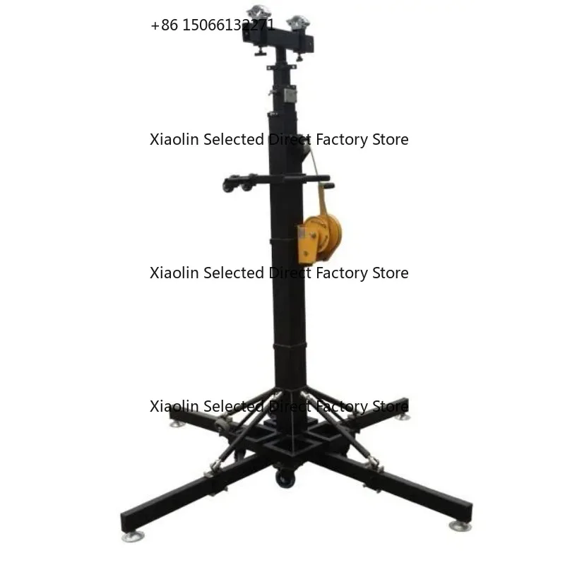 High Quality Aluminum Customized  Line Array Crank Speaker Truss Display Lifting Tower Crank Frame