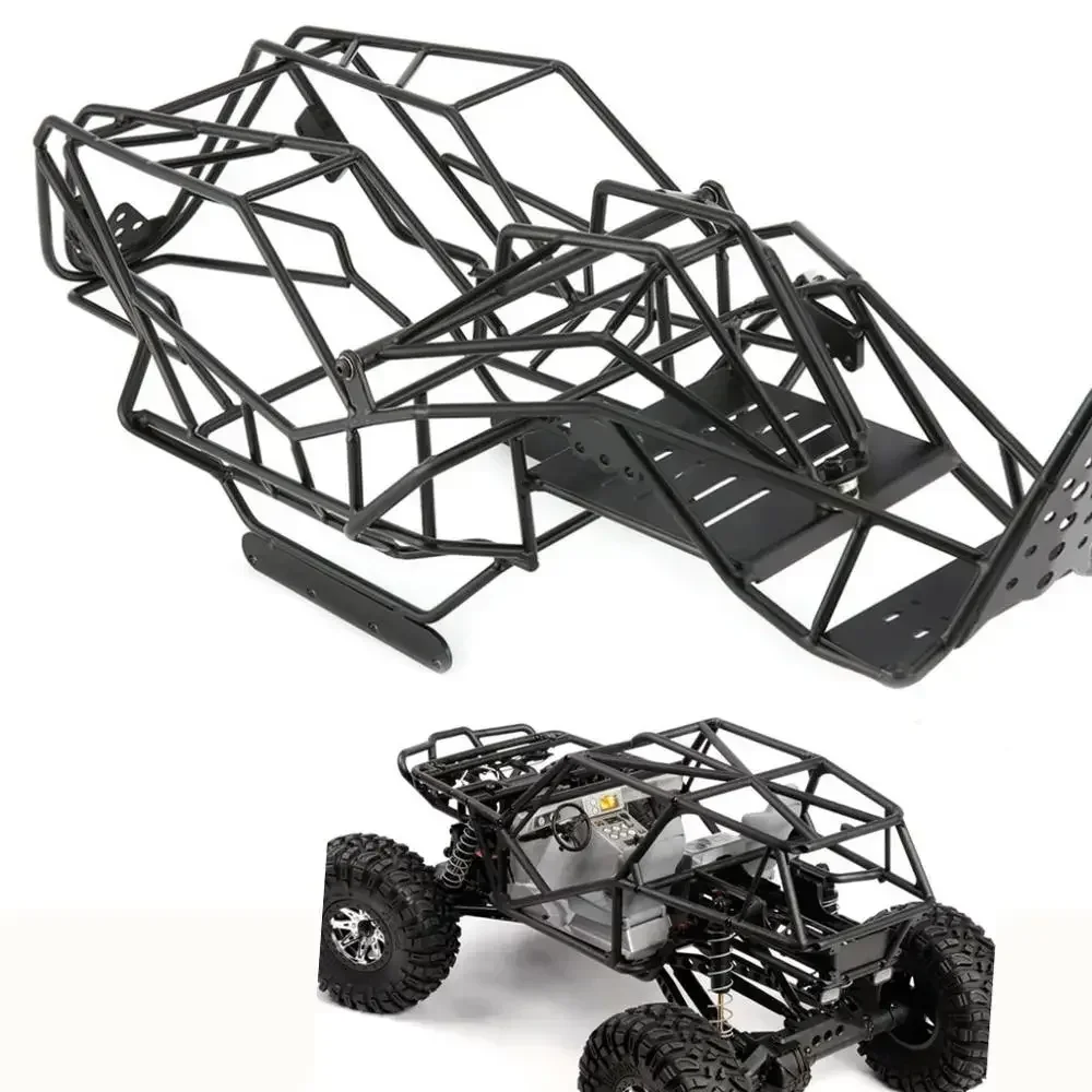 เหล็กม้วนกรงแชสซีชุดกรอบสําหรับ Axial-Wraith 90018 1/10 RC Crawler รถ RC รถอุปกรณ์เสริม RC อะไหล่