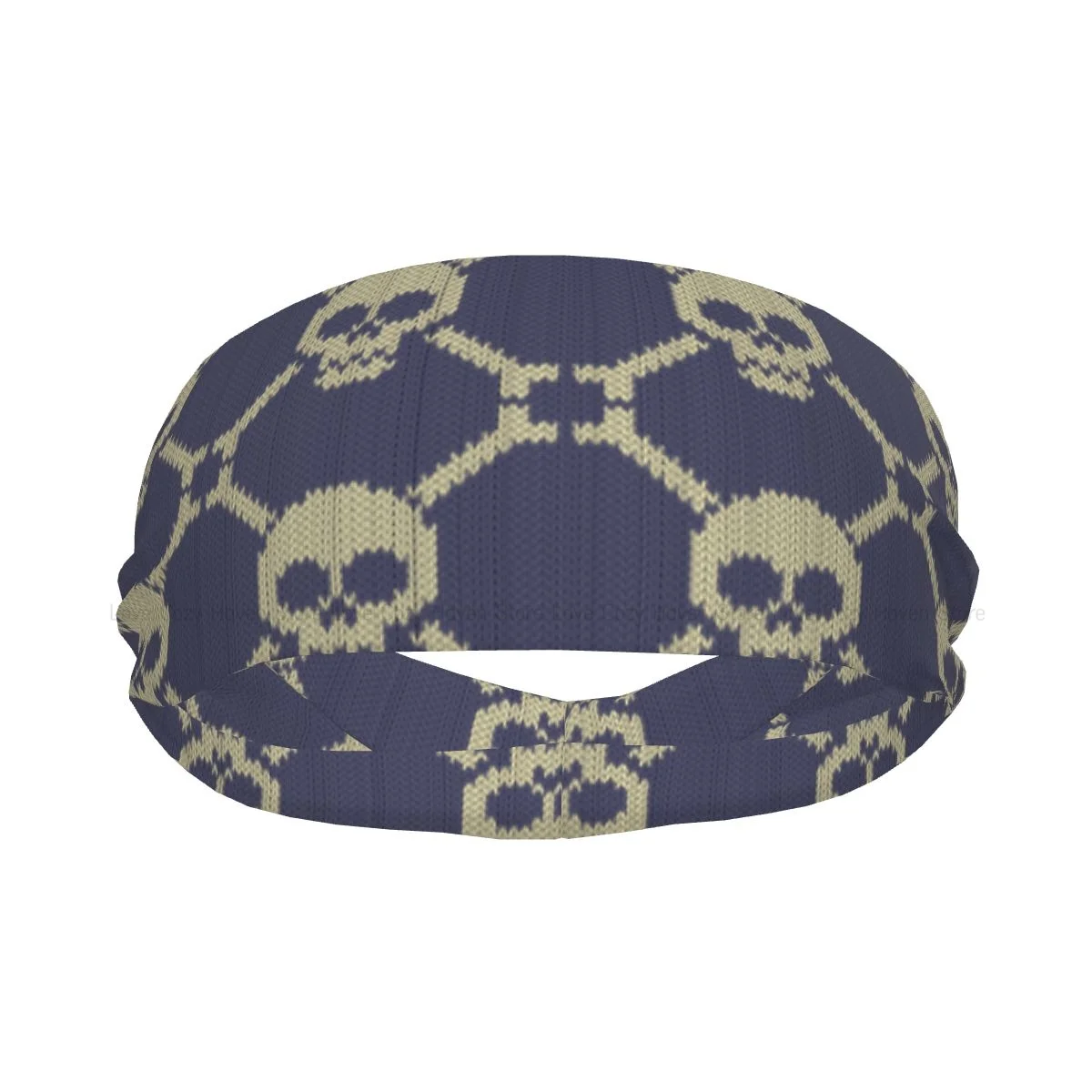 

Пользовательские спортивные повязки на голову с черепом для женщин и мужчин, эластичная влагоотводящая повязка для спортзала