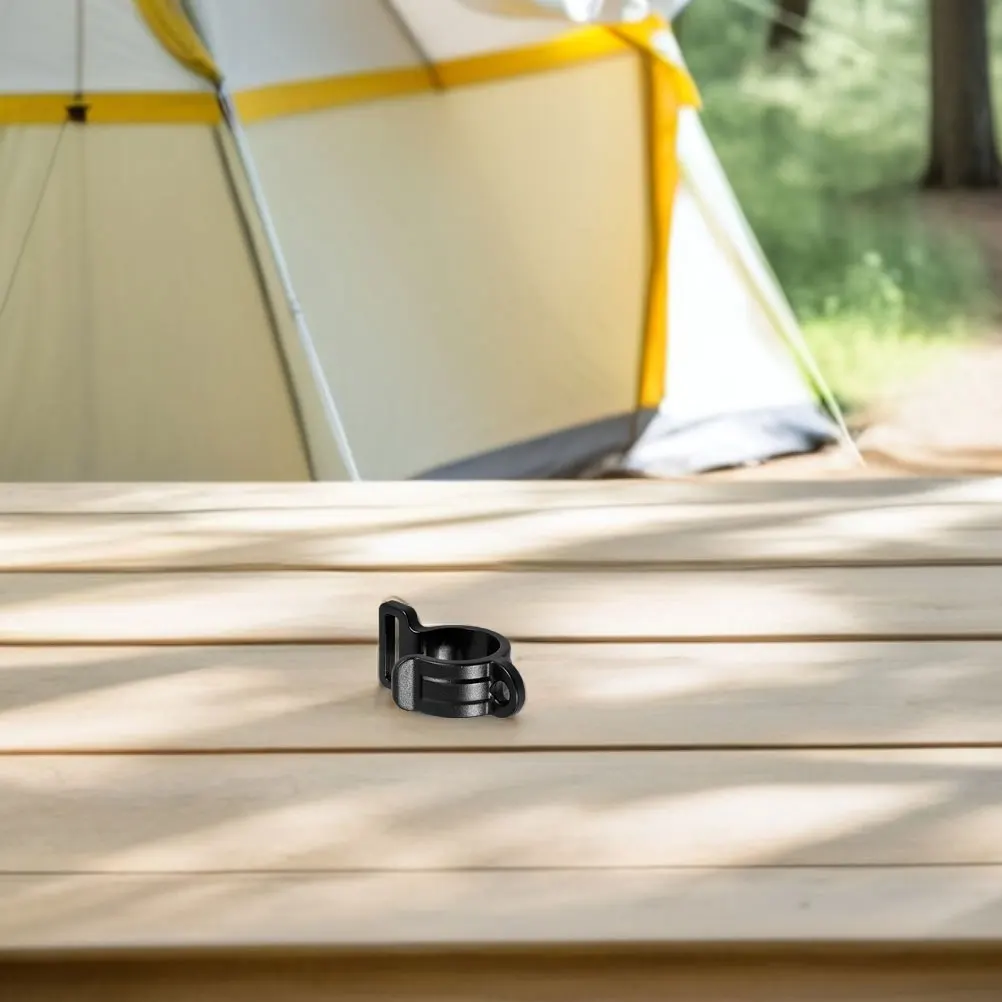 

15 PCS Tent Stand Hook Camping Hanger Connection Hooks Hammocks Tents Inner Account Hanging Plastic Pole Camper Accessories