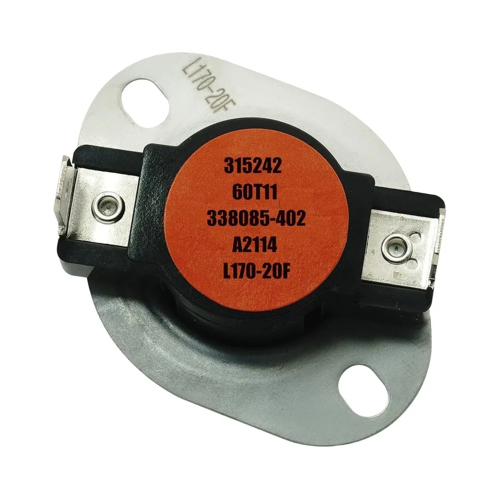 338096-702 For Carrier-Compatible Furnace Limit Switch Precision Molded Construction Ensures Accurate Tripping
