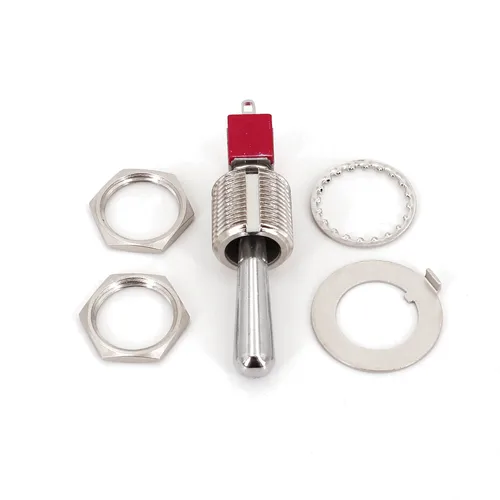 Imagen 2 del producto Salecom SH T80-T Z1 Mini interruptor de palanca de mango largo grande 12 mm Montaje en panel 5A/125VAC