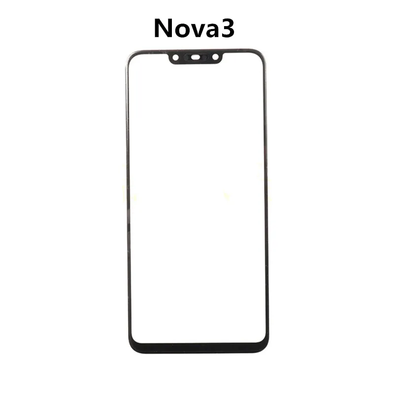 Outer Screen For Huawei Nova Plus 2 2S 3 3i 4 4e 5 Pro 5Z 5T Touch Panel LCD Display Front Glass Repair Replace Parts + OCA