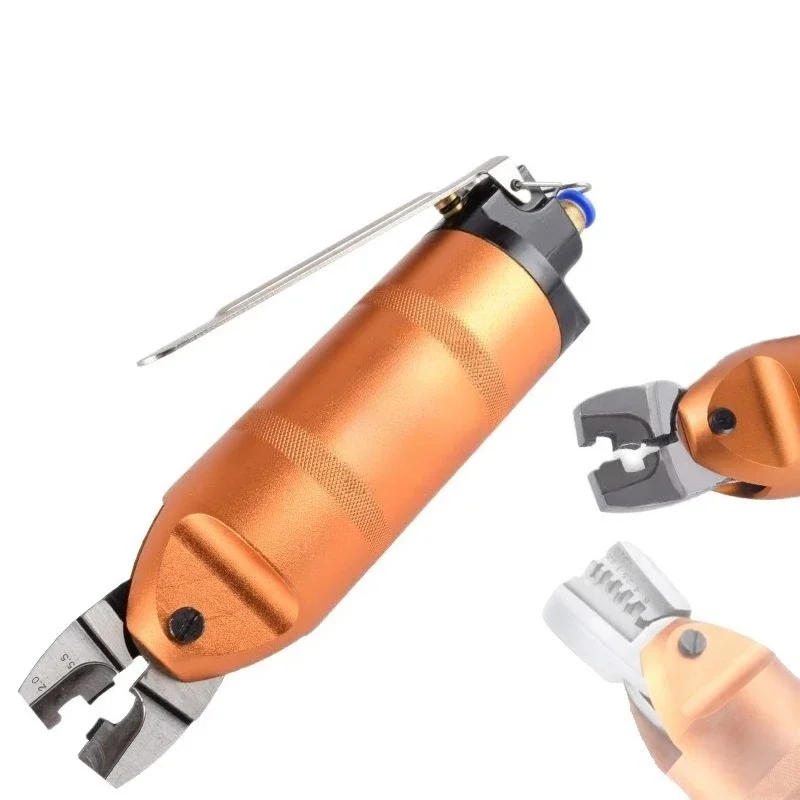Pneumatic terminal pliers, pneumatic crimping pliers, cold crimping pliers