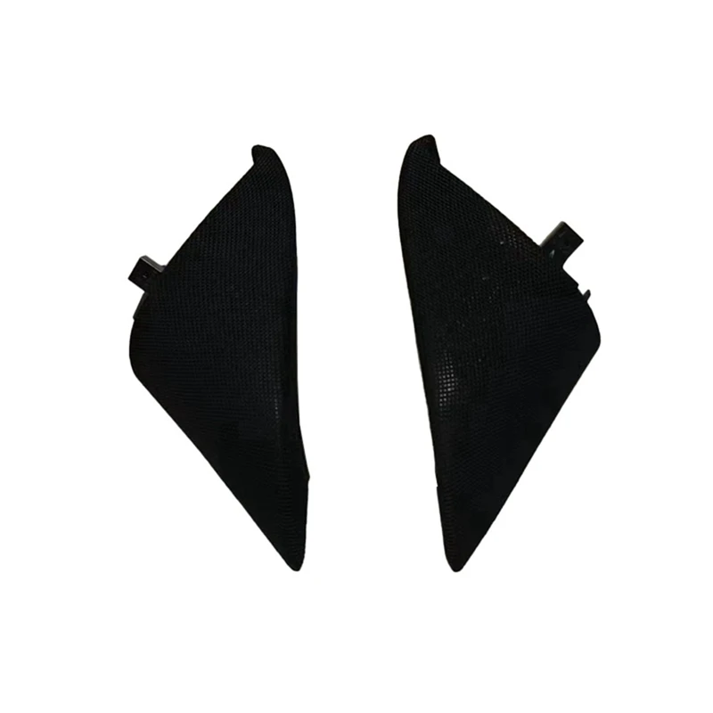 1 Pair Rearview Mirror A-Pillar Tweeter Triple-Cornered Speaker Cover Speaker For Tesla Model 3 23-24 1776478-10-A