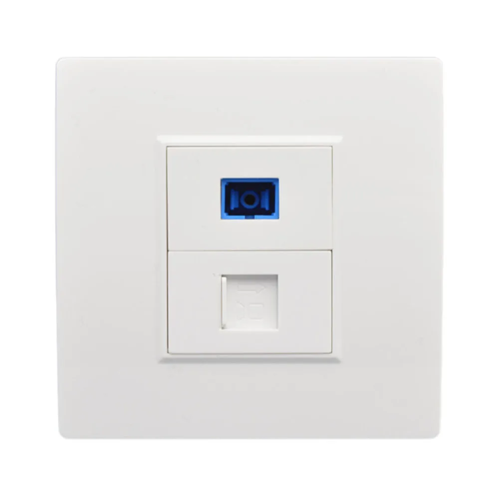 Bild 5: Steckdose Netzwerk Glasfaser Panel Buchse RJ45 Netzwerk Jack Panel Buchse Typ Connecto
