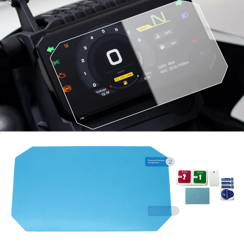 Motorcycle Cluster Scratch Film Protection Screen Protector For CFMOTO 450MT MT450 MT 450 MT 2021 2022 2023 2024