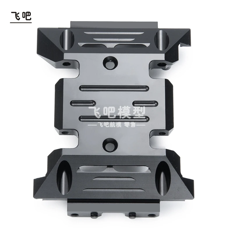 Caja de onda de aluminio, placa inferior de Metal, código de tracción para coche teledirigido 1/10 AXIAL SCX10 II 90046 Traxxas TRX4 Defender Sport Parts