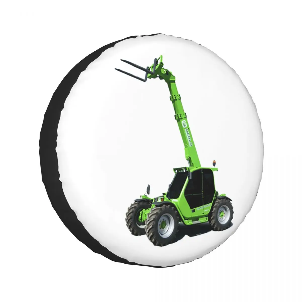 

Custom Merlo Logo Spare Tire Cover for Jeep SUV RV 4WD Pajero 4x4 Wheel Protector Covers 14" 15" 16" 17" Inch