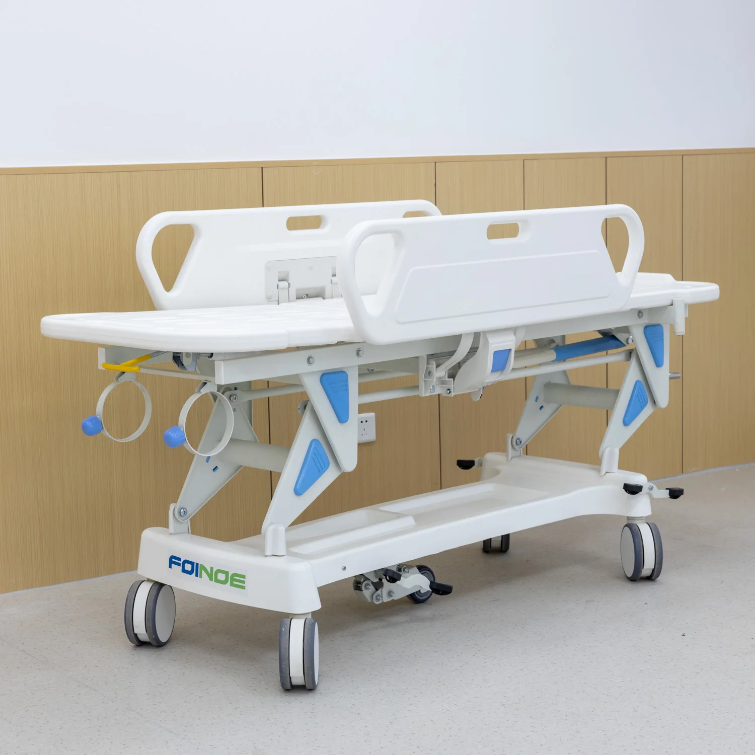 Manual Transfer Stretcher medical patient transfer bed easy control the stretcher direction