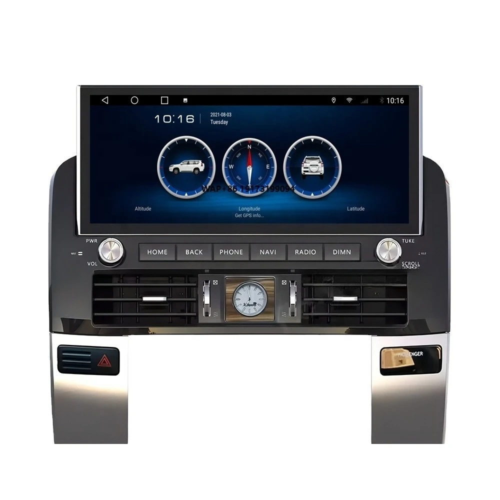

Portable Custom Android Car for Player with DSP & Reversing Aid for Prado 2003-2009 Navigation
